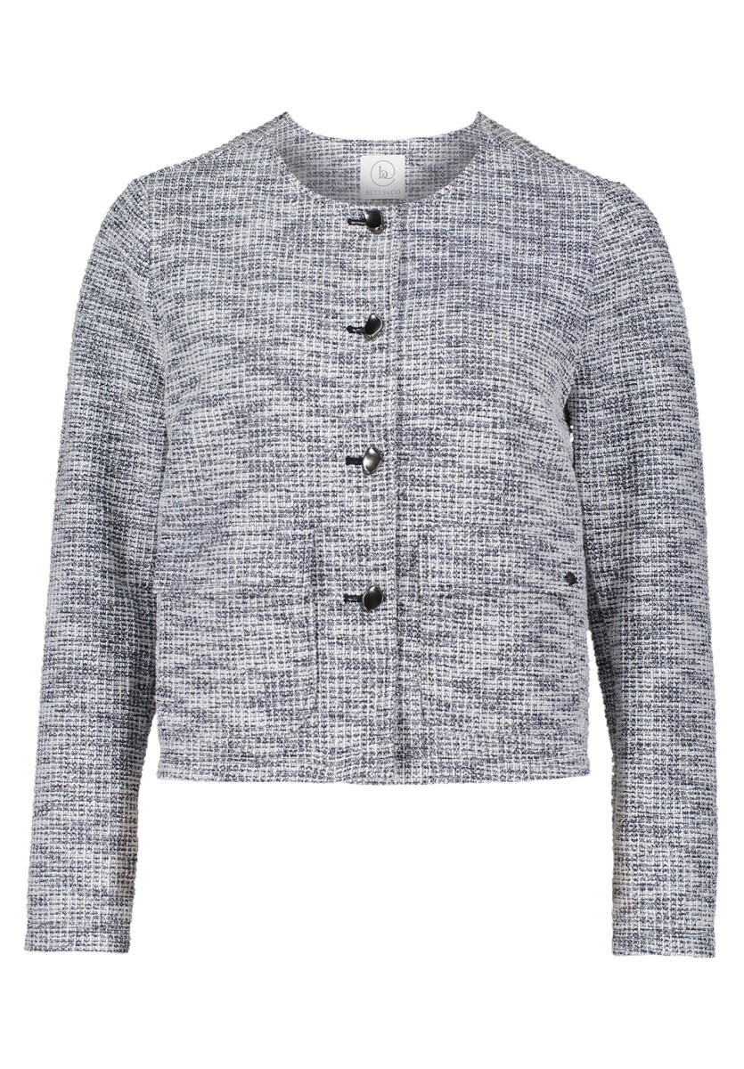 Betty & Co - Jerseyjacke blau - Gr. - 44 von Betty & Co