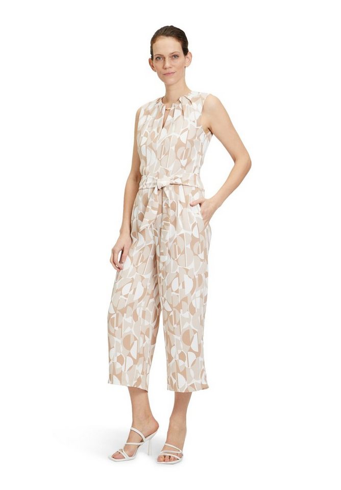 Betty&Co Jumpsuit ohne Arm (1-tlg) Falten von Betty&Co