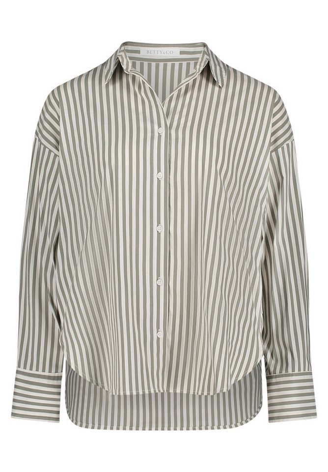 Betty&Co Klassische Bluse Bluse Lang 1/1 Arm von Betty&Co