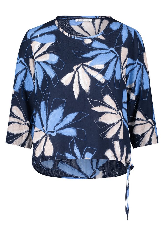 Betty&Co Kurzarmbluse Blusenshirt von Betty&Co
