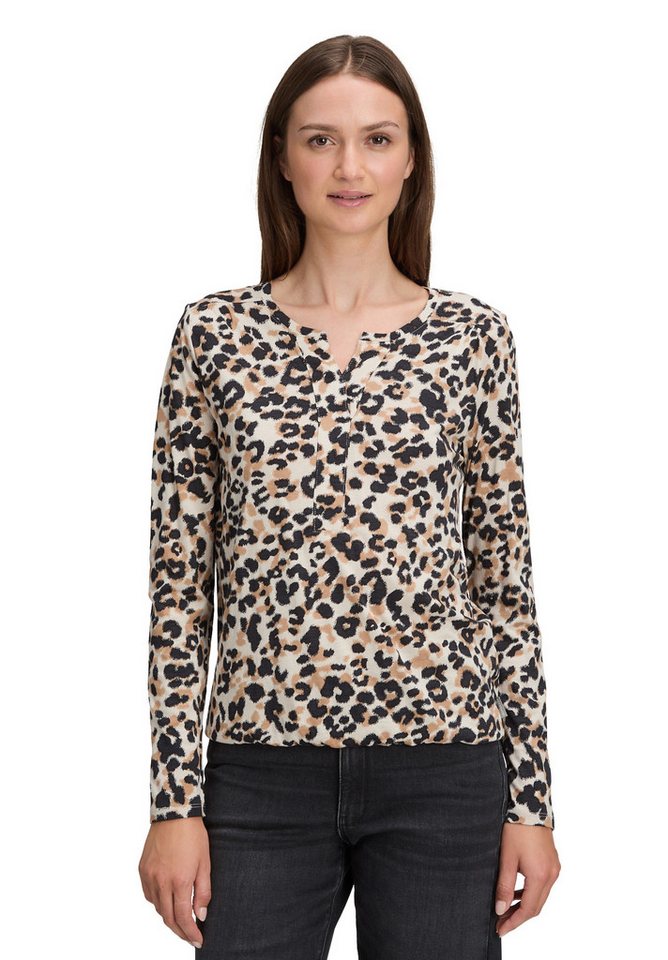 Betty&Co Kurzarmshirt Damen Casual-Shirt mit Gummizug (1-tlg) von Betty&Co