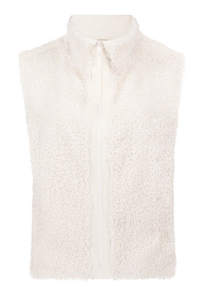 Betty&Co Kurzweste Weste PlUEsch Betty&Co Kurzweste Weste PlUEsch von Betty&Co