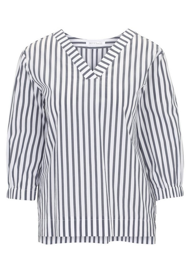 Betty&Co Langarmbluse Bluse Lang 3/4 Arm von Betty&Co