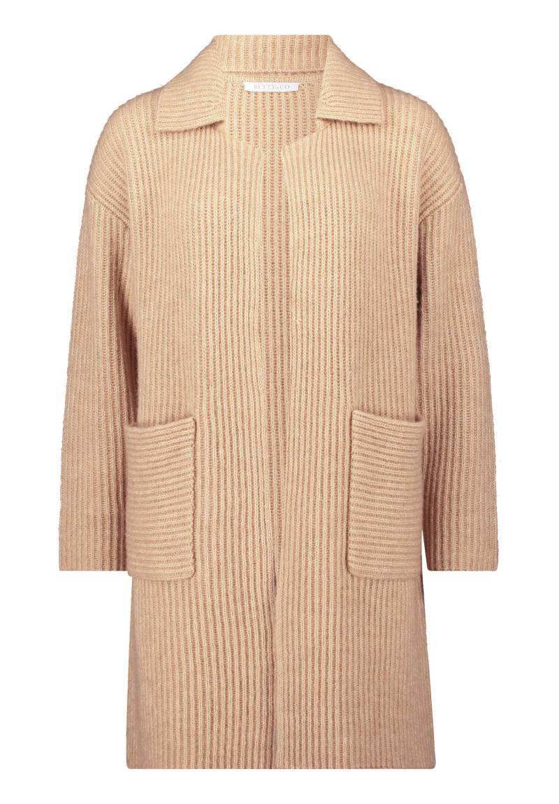 Betty & Co - Longstrickjacke camel melange - Gr. - 36 von Betty & Co