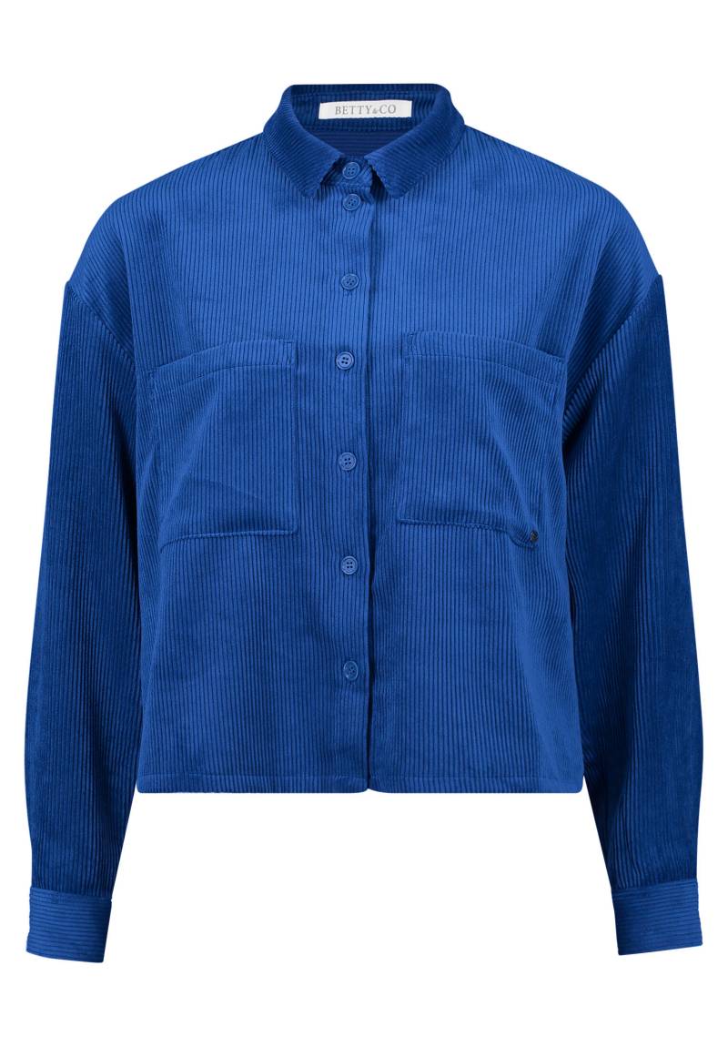 Betty & Co - Overshirt royal blau - Gr. - 46 von Betty & Co