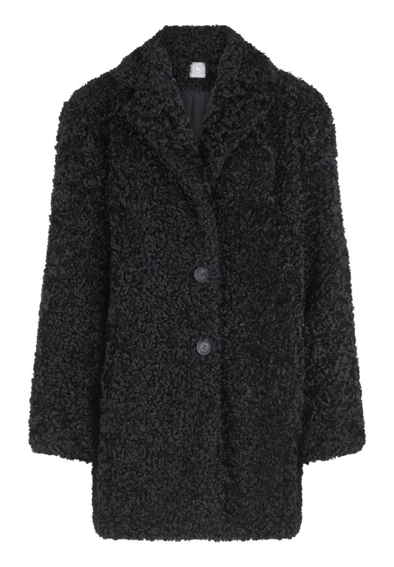 Betty & Co - Plüschjacke schwarz - Gr. - 44 von Betty & Co