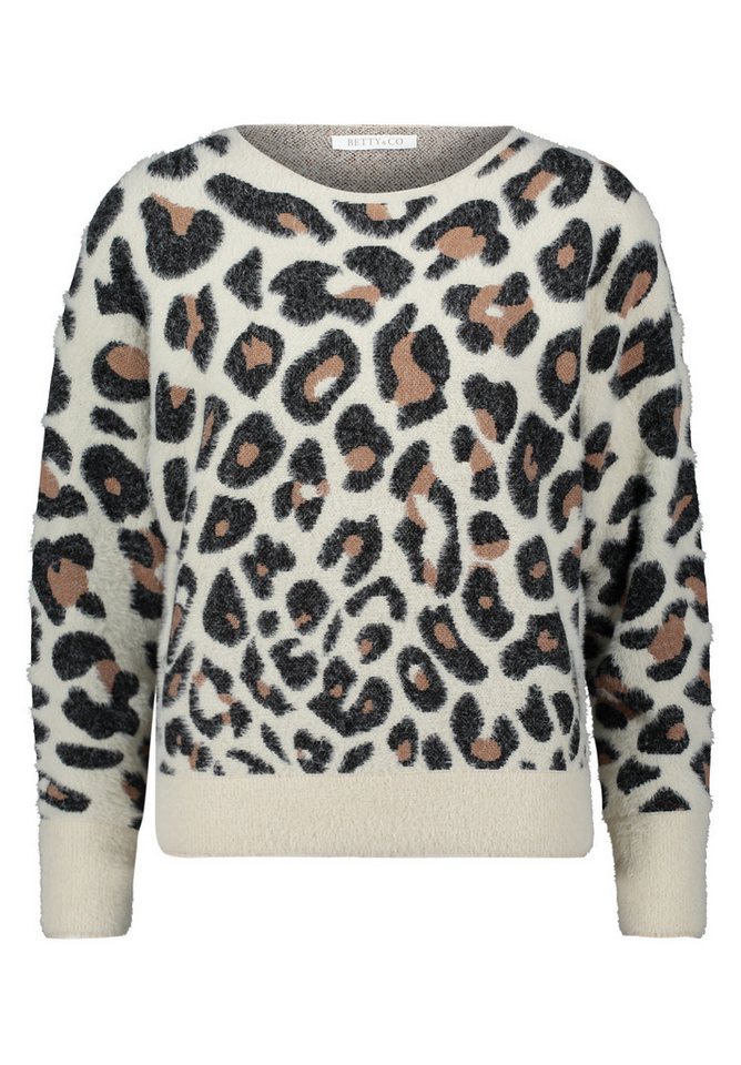 Betty&Co Rundhalspullover Strickpullover von Betty&Co