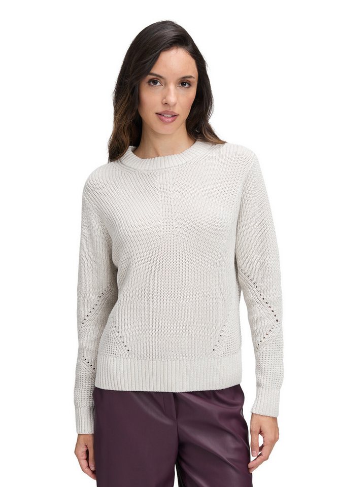 Betty&Co Rundhalspullover Strickpullover von Betty&Co