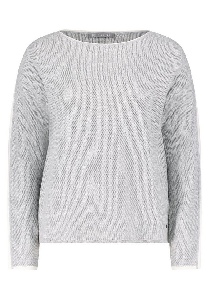 Betty&Co Rundhalspullover Betty&Co Rundhalspullover von Betty&Co