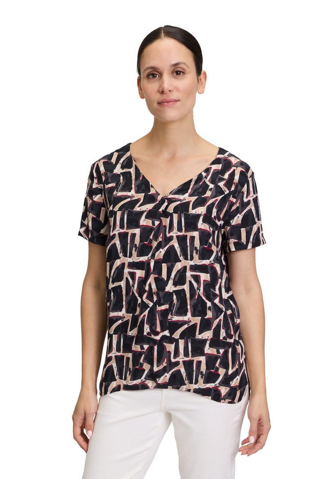 Betty&Co Schlupfbluse Damen Schlupfbluse mit Print von Betty&Co
