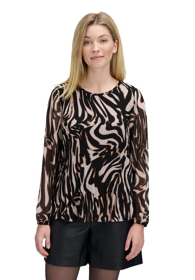 Betty&Co Schlupfbluse Damen mit Plissee von Betty&Co
