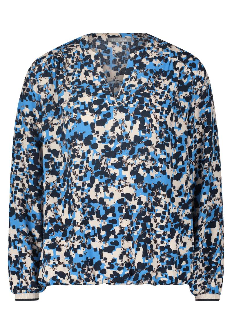 Betty & Co - Schlupfbluse blue/ dark-blue - Gr. - 38 von Betty & Co