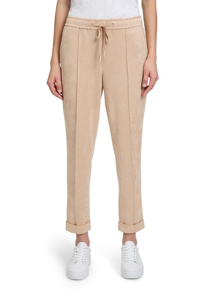 Betty&Co Schlupfhose Damen Schlupfhose mit Biesen Material von Betty&Co
