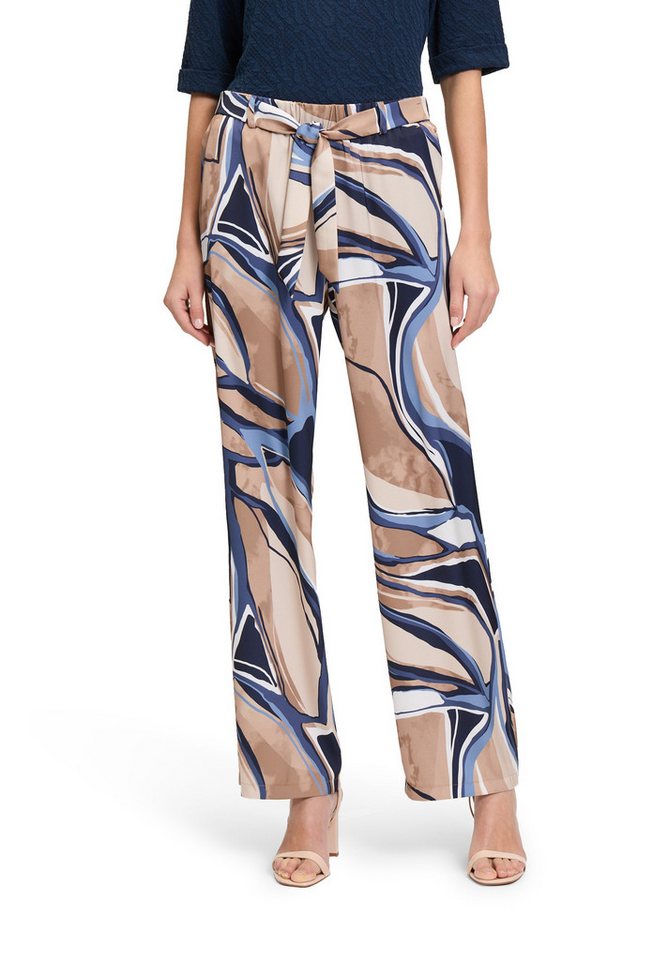 Betty&Co Schlupfhose Damen Schlupfhose mit Print von Betty&Co