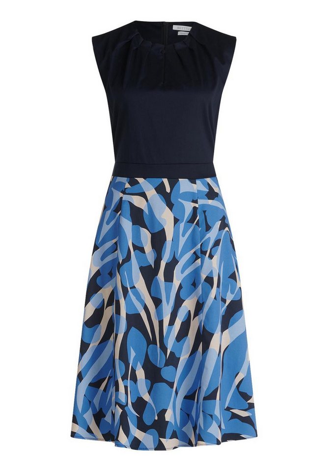 Betty&Co Sommerkleid Kleid Lang ohne Arm, Dark Blue/Blue von Betty&Co