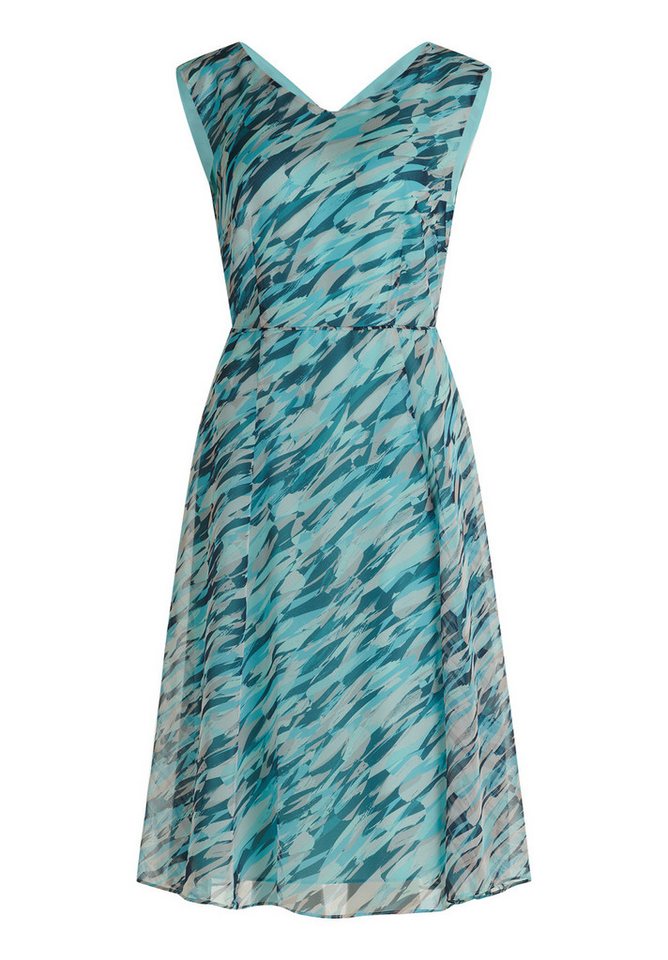 Betty&Co Sommerkleid Kleid Lang ohne Arm, Mint/Nature von Betty&Co