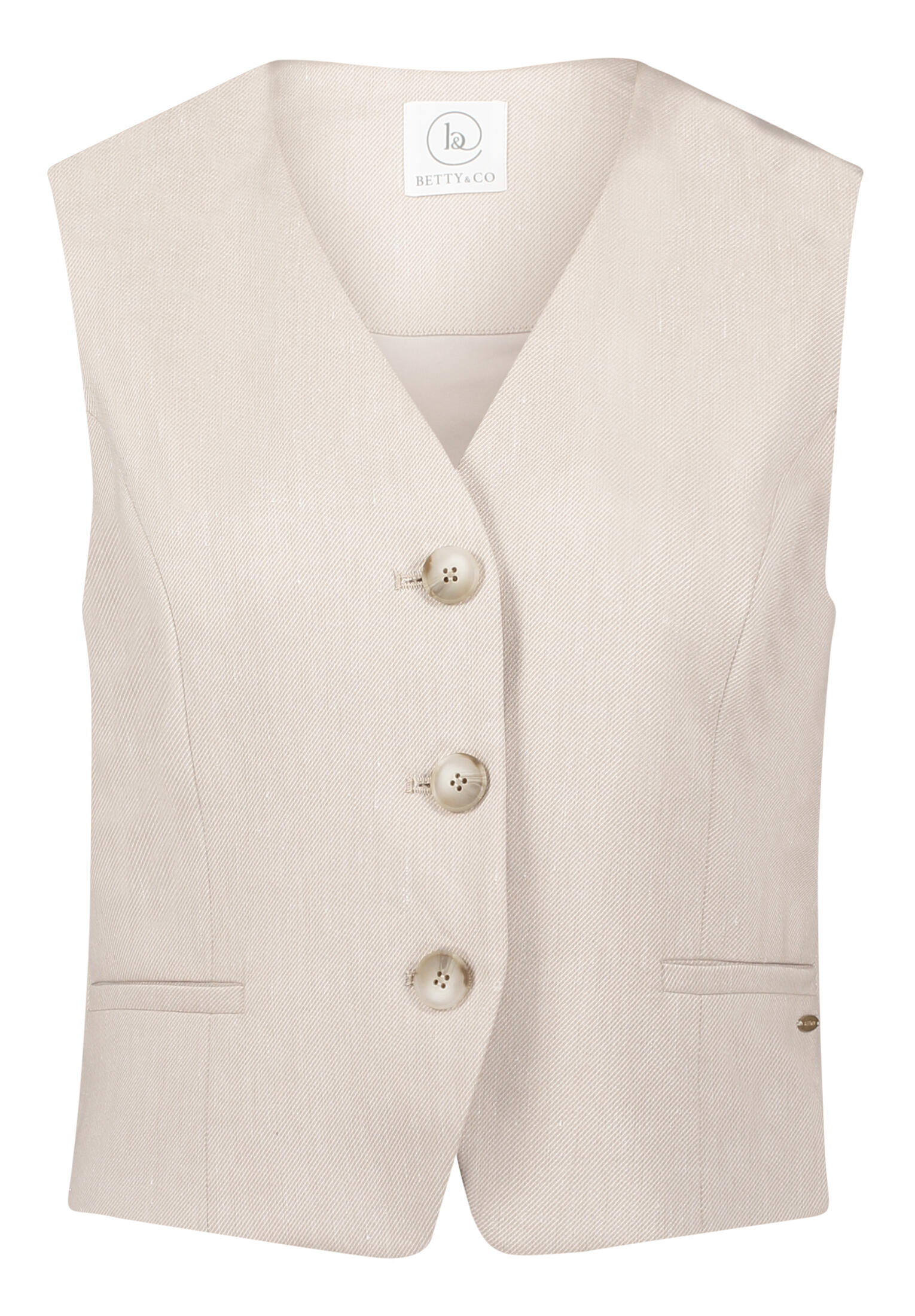 Betty & Co - Sommerweste beige - Gr. - 42 von Betty & Co