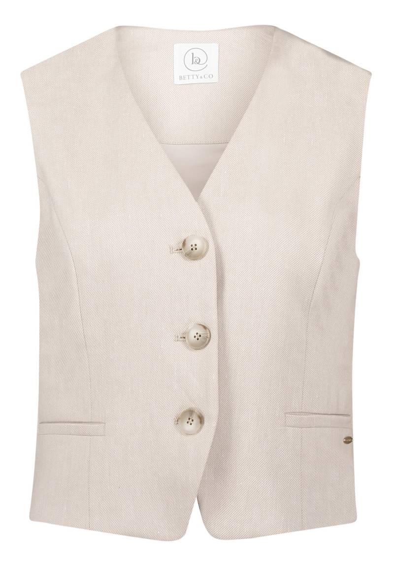 Betty & Co - Sommerweste beige - Gr. - 42 von Betty & Co