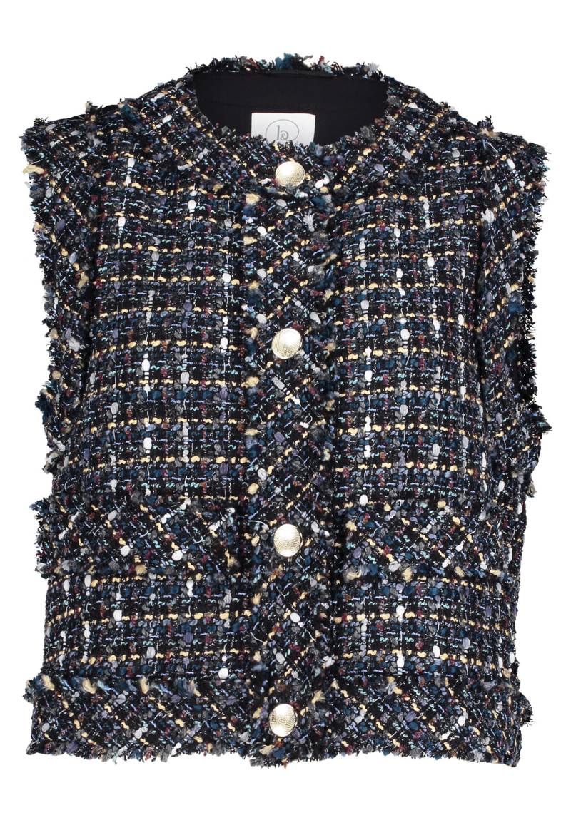 Betty & Co - Sommerweste schwarz/blau - Gr. - 42 von Betty & Co
