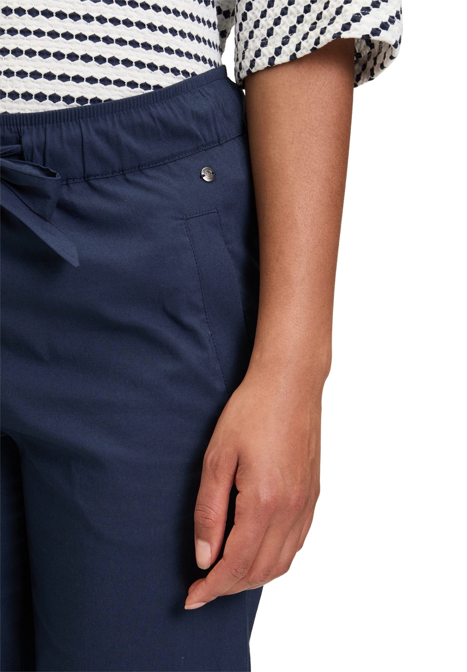 Betty&Co Stoffhose "Betty & Co Damen Casual-Hose mit elastischem Bund", Material von Betty & Co