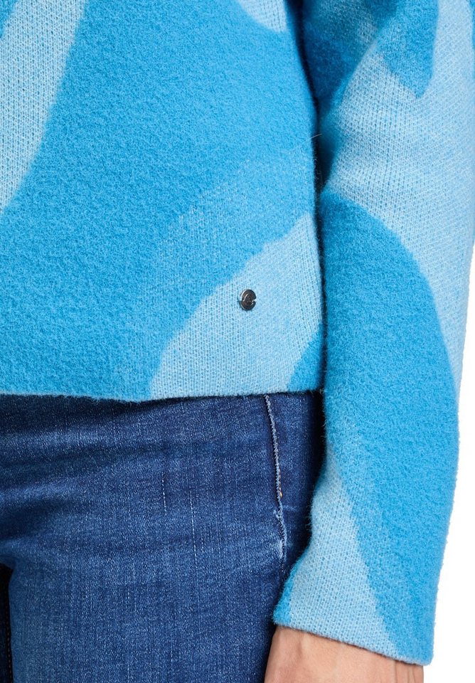 Betty&Co Strandpullover Strickpullover Kurz 1/1 Arm Blue/Blue von Betty&Co