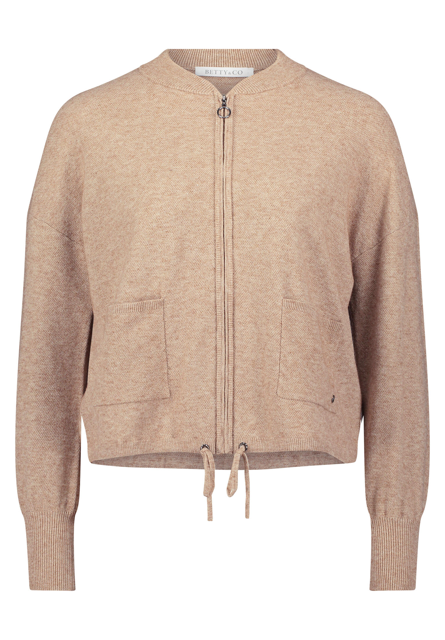 Betty & Co - Strick-Cardigan camel melange - Gr. - 38 von Betty & Co