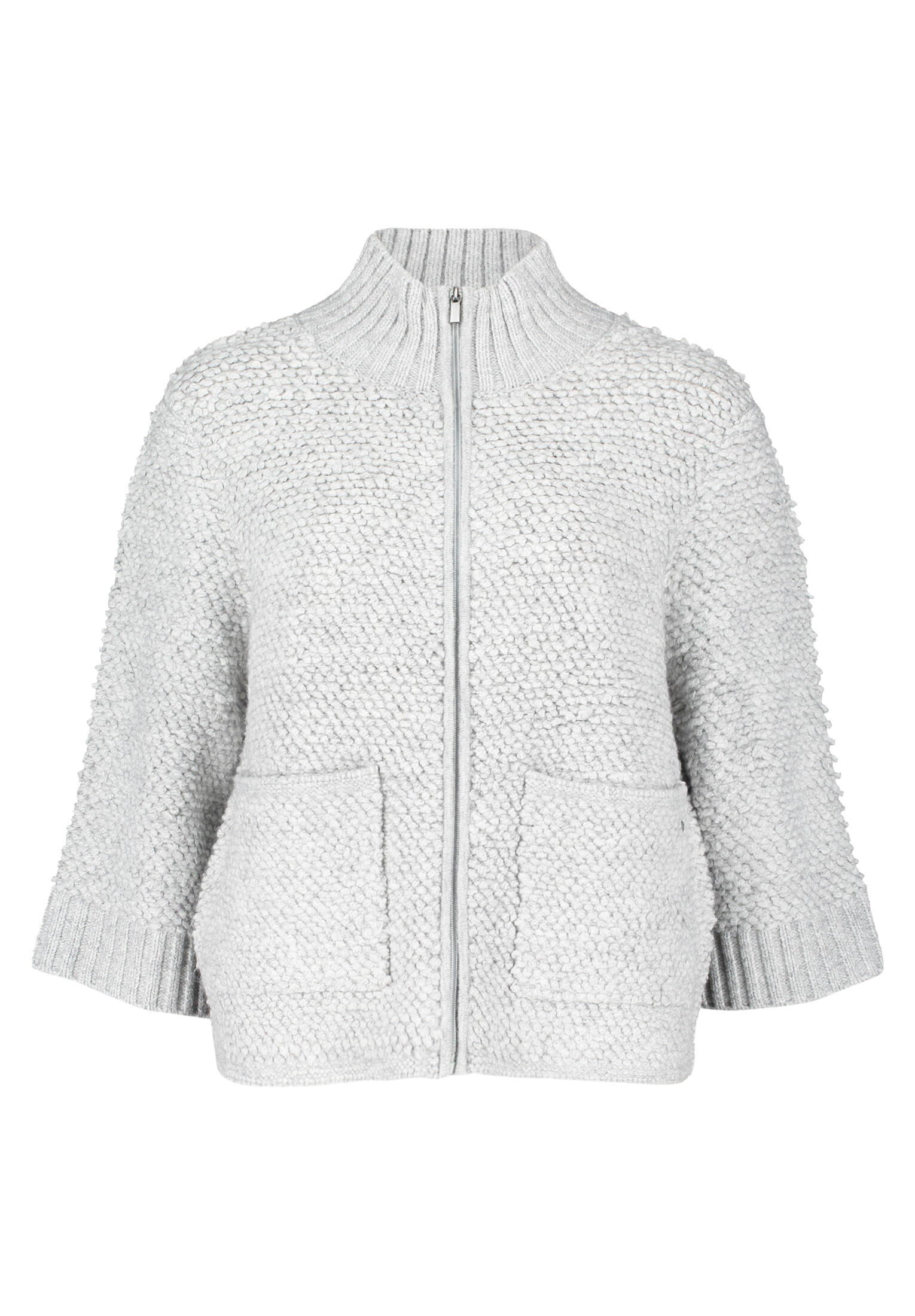 Betty & Co - Strick-Cardigan light silver melange - Gr. - 42 von Betty & Co