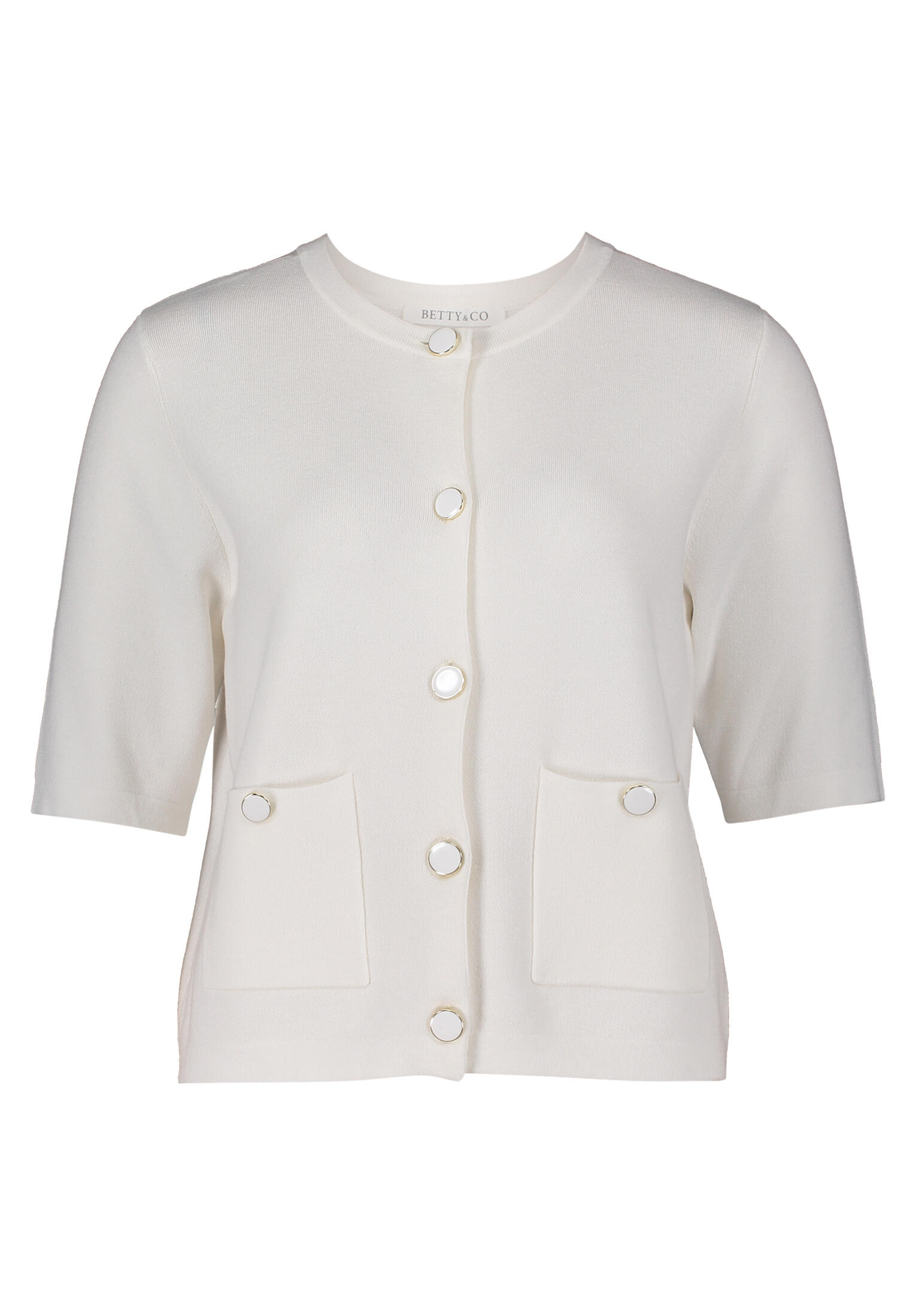Betty & Co - Strick-Cardigan rohweiß - Gr. - 44 von Betty & Co