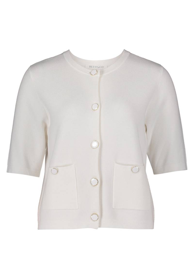 Betty & Co - Strick-Cardigan rohweiß - Gr. - 44 von Betty & Co