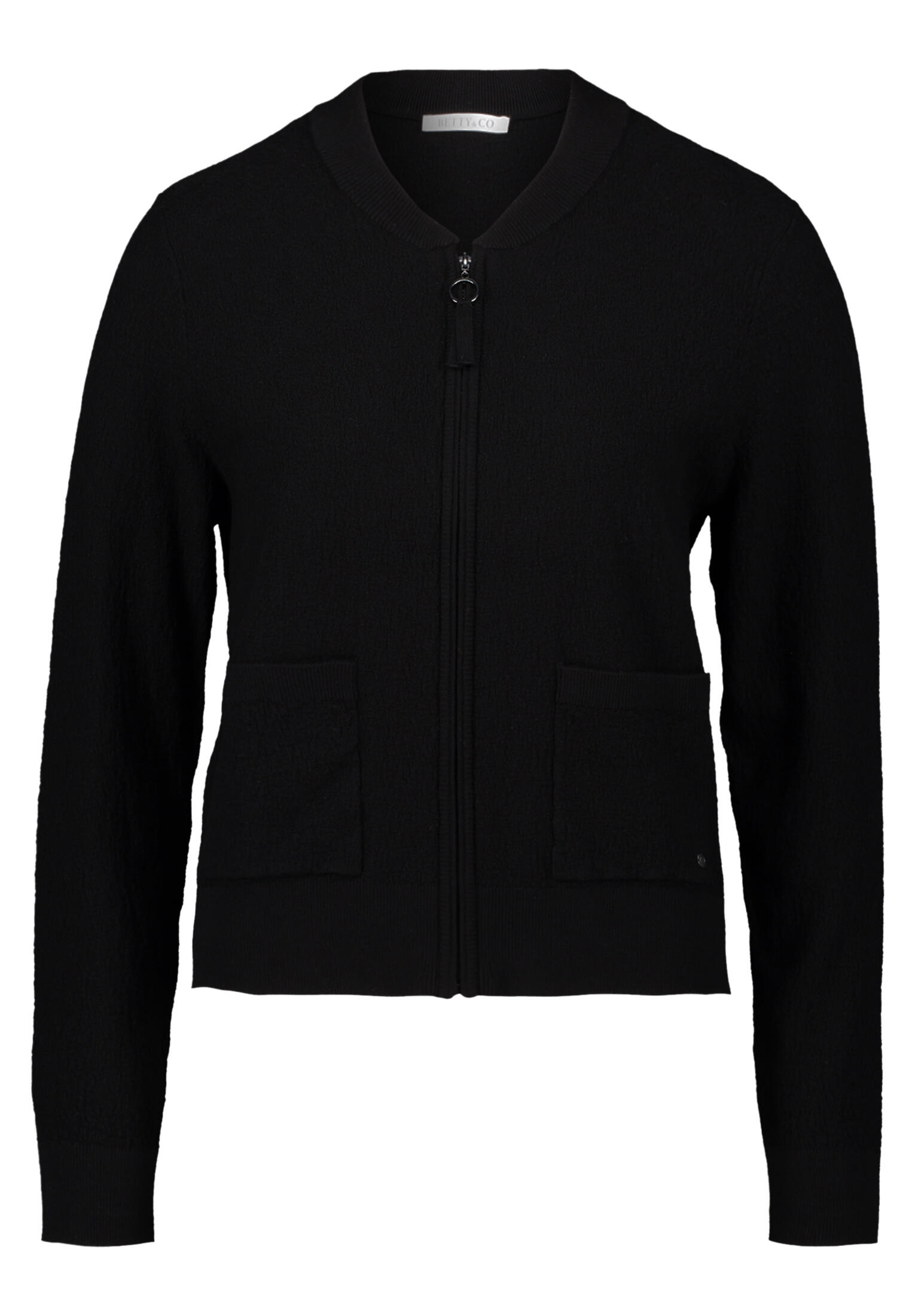 Betty & Co - Strick-Cardigan schwarz - Gr. - 46 von Betty & Co