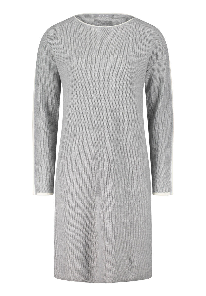 Betty & Co - Strickkleid grau - Gr. - 40 von Betty & Co