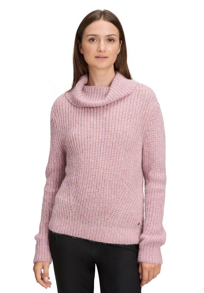 Betty&Co Strickpullover Damen Strickpullover mit Lurexfaden (1-tlg) von Betty&Co