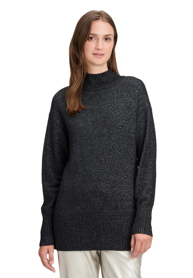 Betty&Co Strickpullover Damen Strickpullover mit Lurexfaden (1-tlg) von Betty&Co