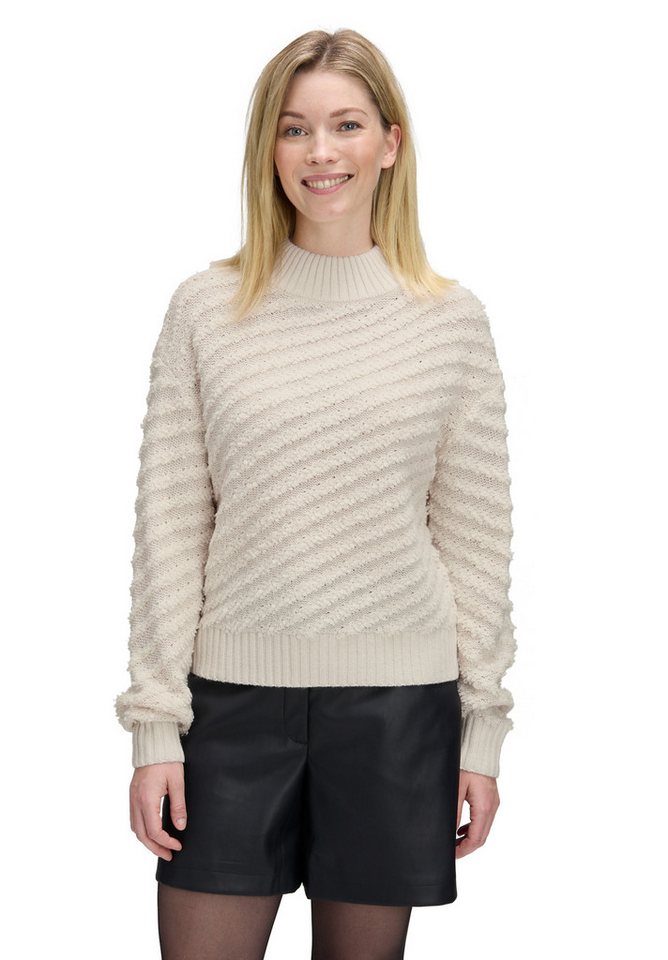 Betty&Co Strickpullover Damen mit Struktur (1-tlg) von Betty&Co