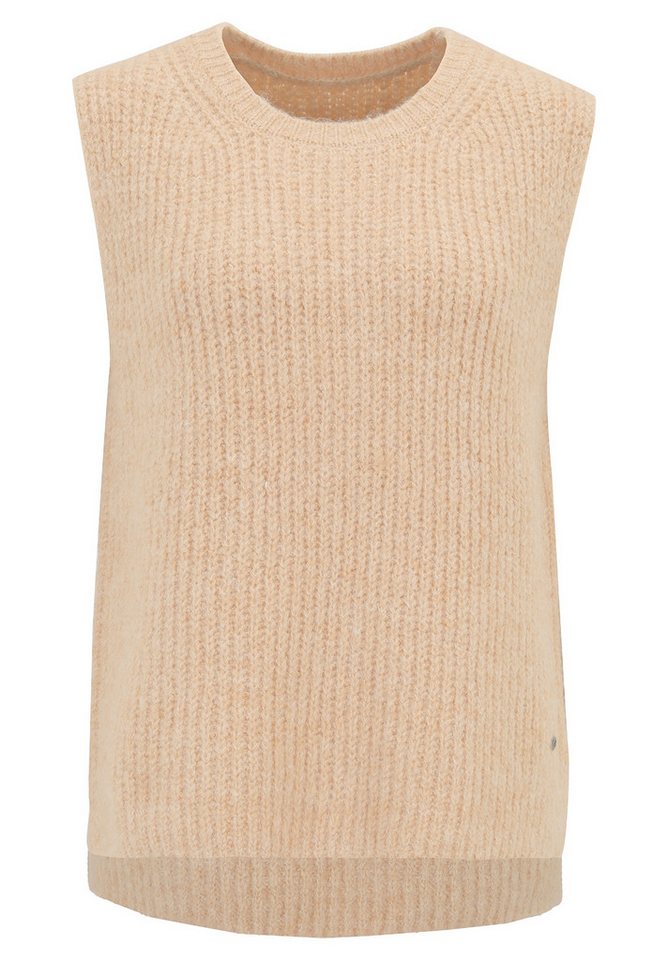 Betty&Co Strickpullover Strickpullover Kurz ohne Arm von Betty&Co