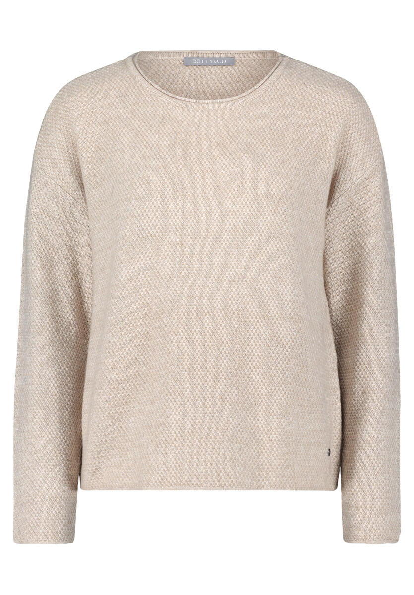 Betty & Co - Strickpullover beige - Gr. - 40 von Betty & Co