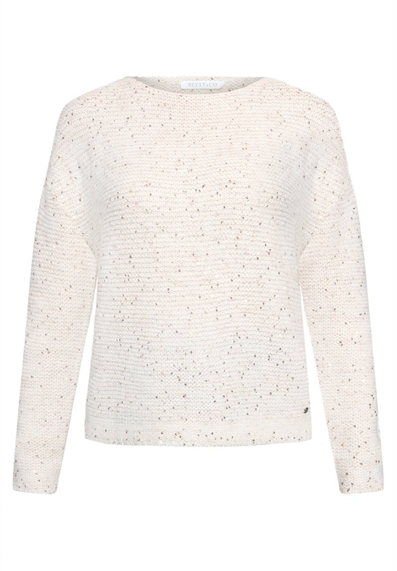 Betty & Co - Strickpullover beige - Gr. - 44 von Betty & Co