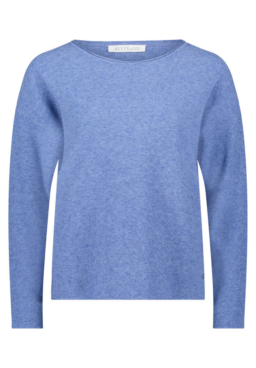 Betty & Co - Strickpullover blau - Gr. - 38 von Betty & Co