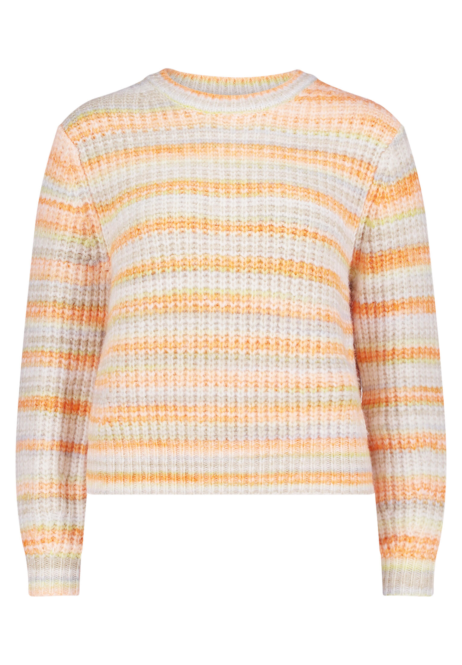 Betty & Co - Strickpullover cream/orange - Gr. - 44 von Betty & Co