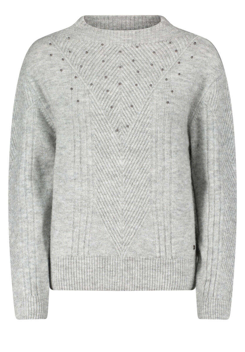 Betty & Co - Strickpullover grau - Gr. - 46 von Betty & Co
