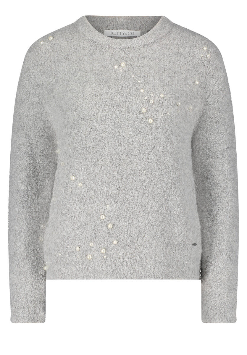 Betty & Co - Strickpullover grau - Gr. - 46 von Betty & Co