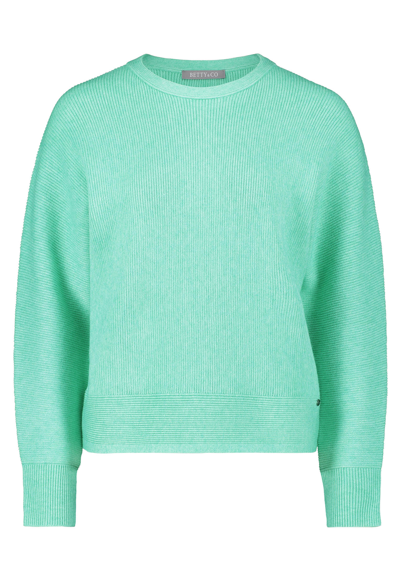 Betty & Co - Strickpullover green melange - Gr. - 38 von Betty & Co