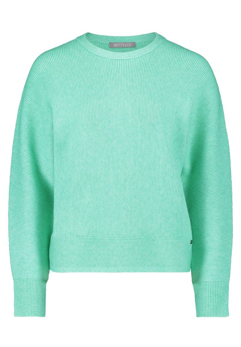 Betty & Co - Strickpullover green melange - Gr. - 38 von Betty & Co