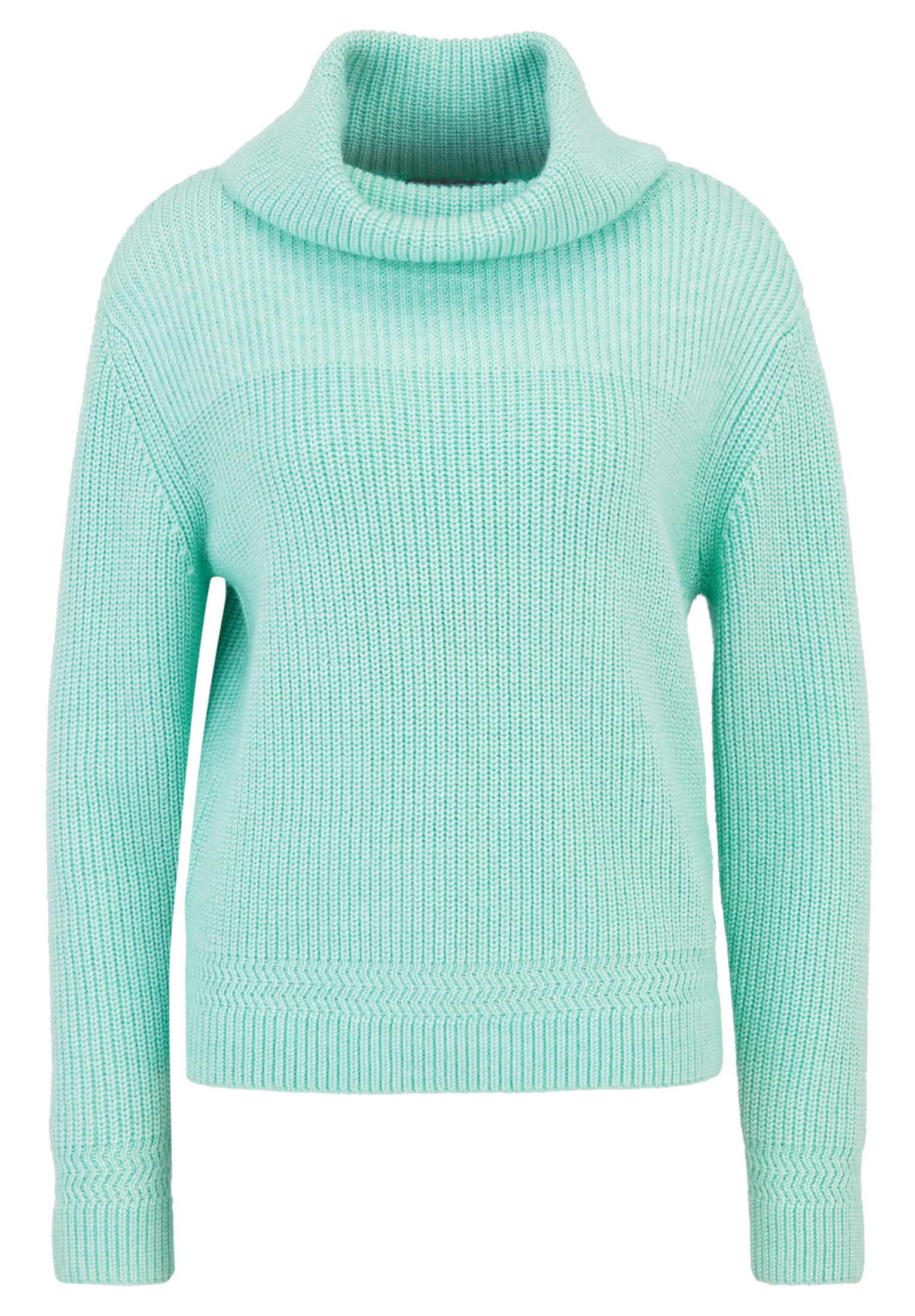 Betty & Co - Strickpullover green melange - Gr. - 46 von Betty & Co