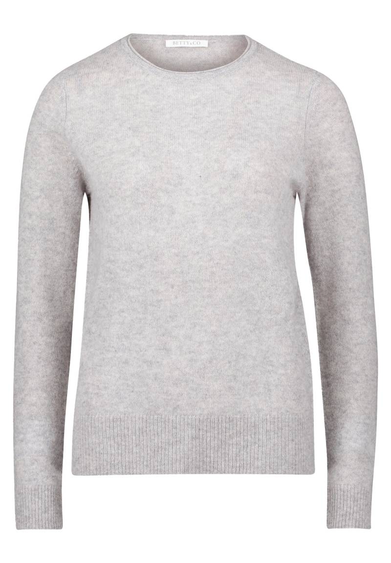 Betty & Co - Strickpullover hellgrau - Gr. - 42 von Betty & Co