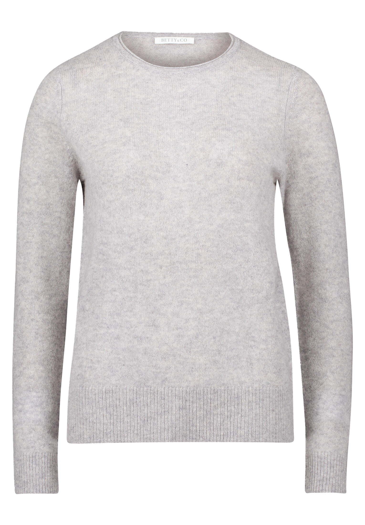 Betty & Co - Strickpullover hellgrau - Gr. - 44 von Betty & Co