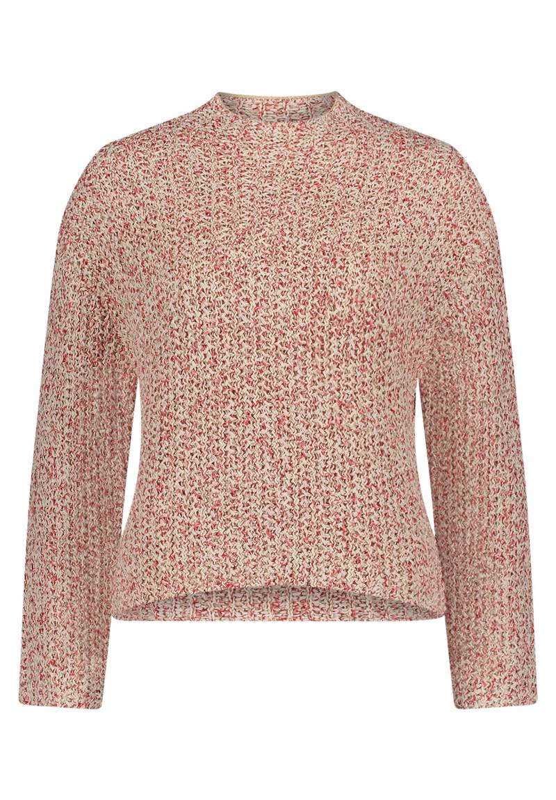 Betty & Co - Strickpullover nature/red - Gr. - 46 von Betty & Co