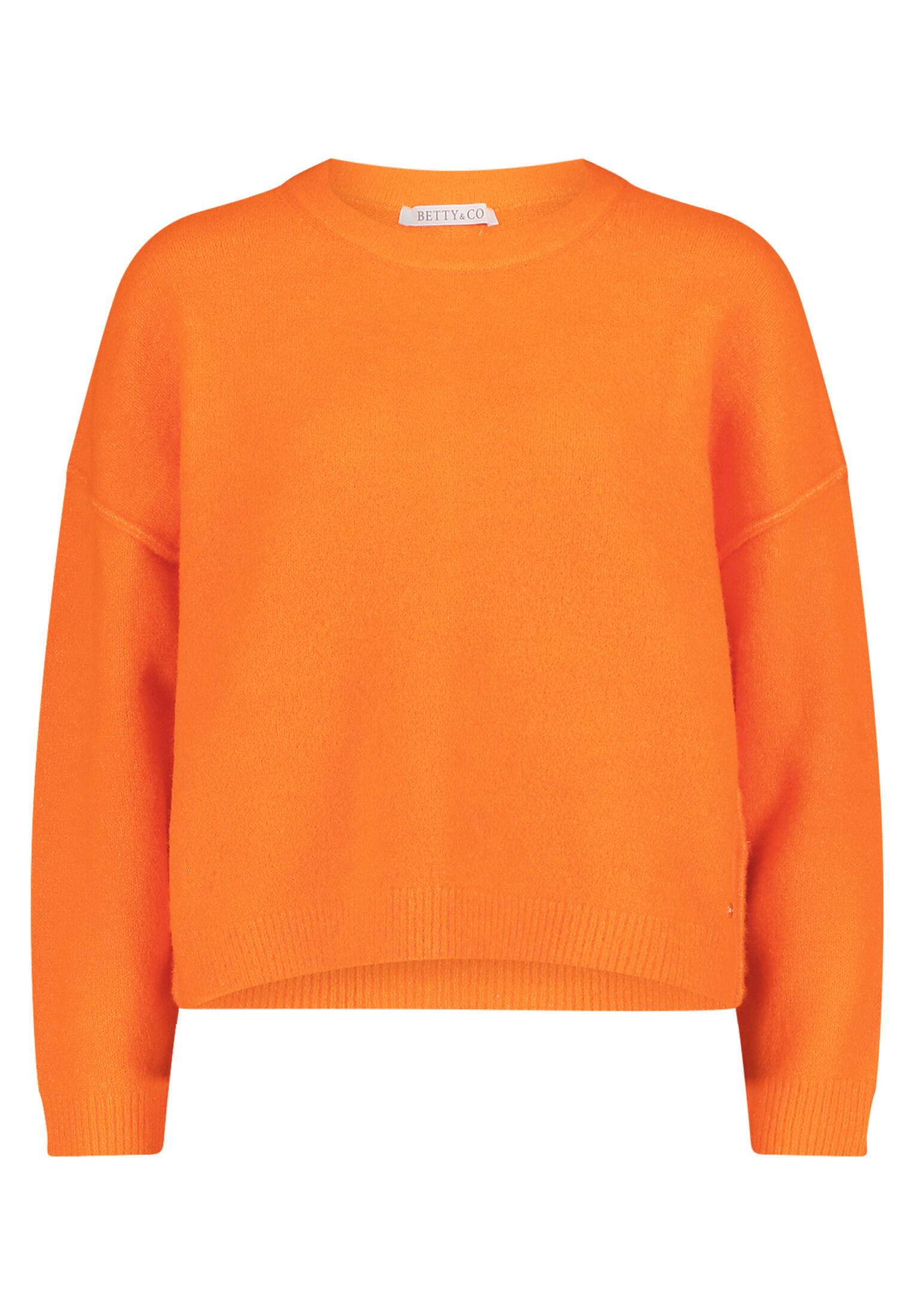 Betty & Co - Strickpullover neon orange - Gr. - 44 von Betty & Co