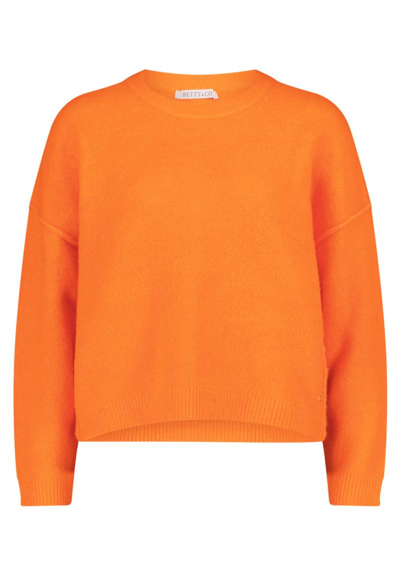 Betty & Co - Strickpullover neon orange - Gr. - 44 von Betty & Co