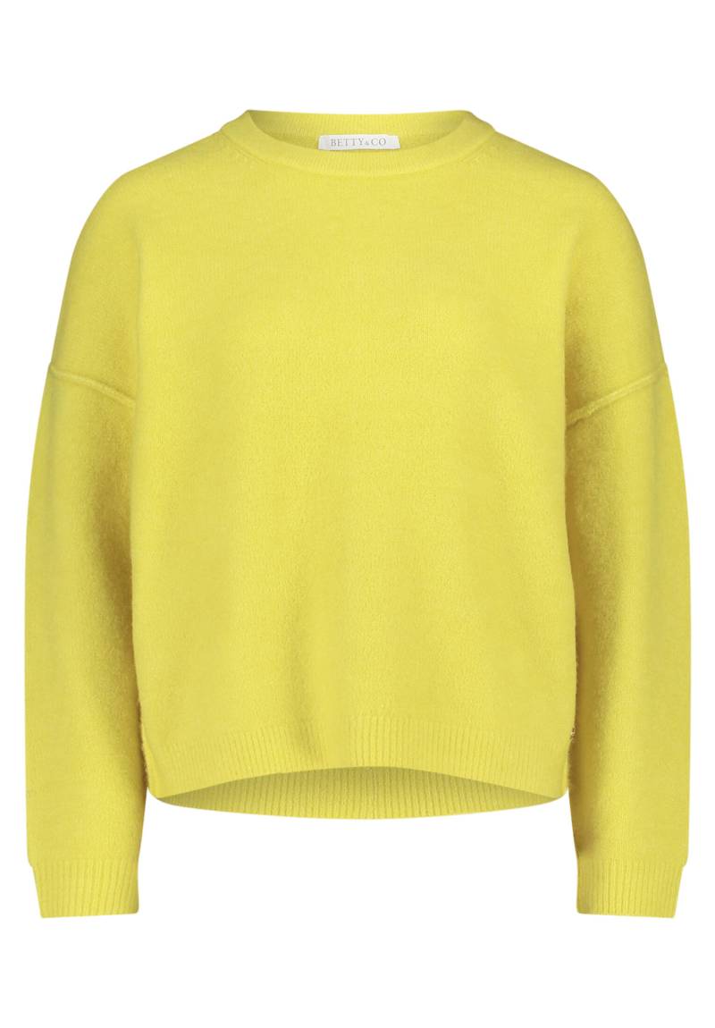 Betty & Co - Strickpullover neon yellow - Gr. - 38 von Betty & Co